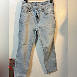 Old Navy Men’s Jeans 36x30 Athletic Taper Built-In Flex Light Wash Denim Pants